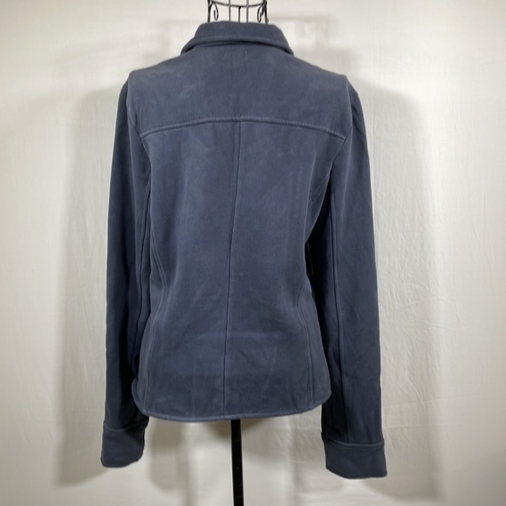Frenchi | Blue Sweatshirt Jacket - Picture 2 of 7